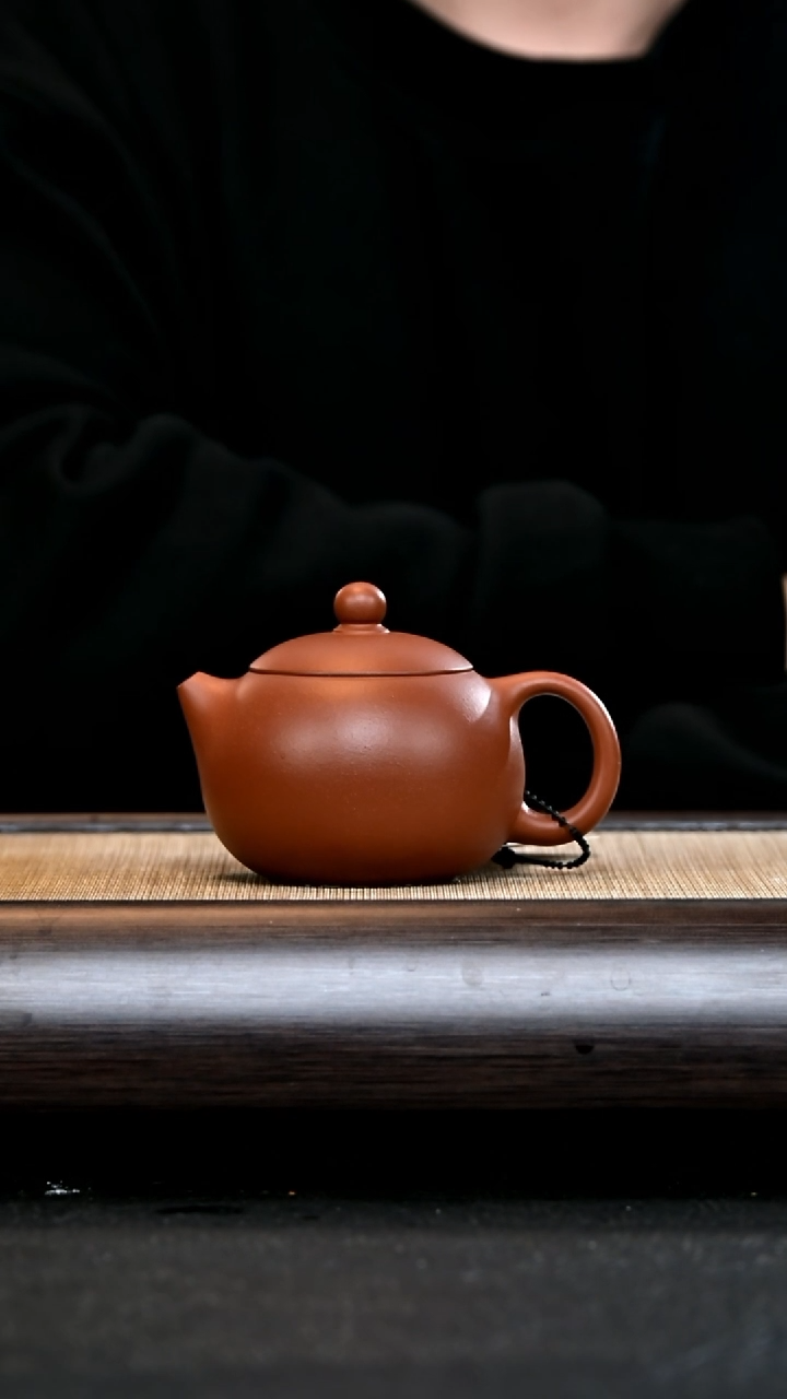 【闪购商品】紫砂茶壶HT15553 西施 朱砂