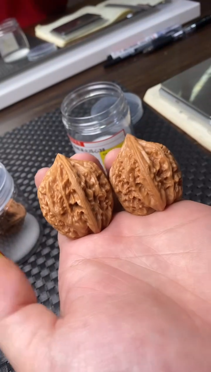 把件文玩核桃微修涞水鸡心38-40尺随机发