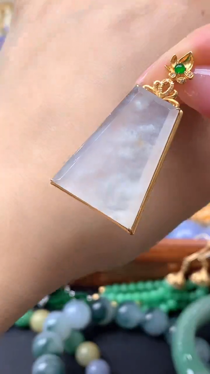 【闪购商品】翡翠颈饰未镶嵌285-天然翡翠