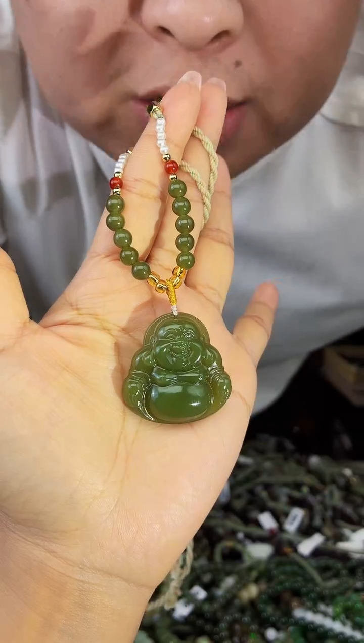 和田玉未镶嵌颈饰多样性发货拍一发一