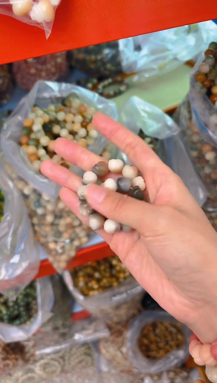 吊坠菩提根/象牙果三花猫爪