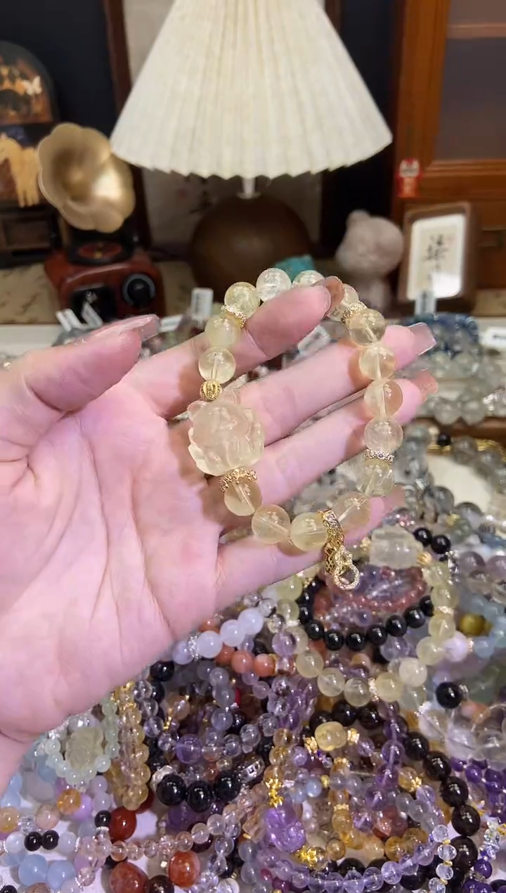 【闪购商品】水晶手链未镶嵌375手串