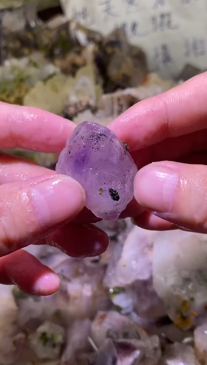 未镶嵌珠宝半成品水晶22号四川美姑超七花园水晶