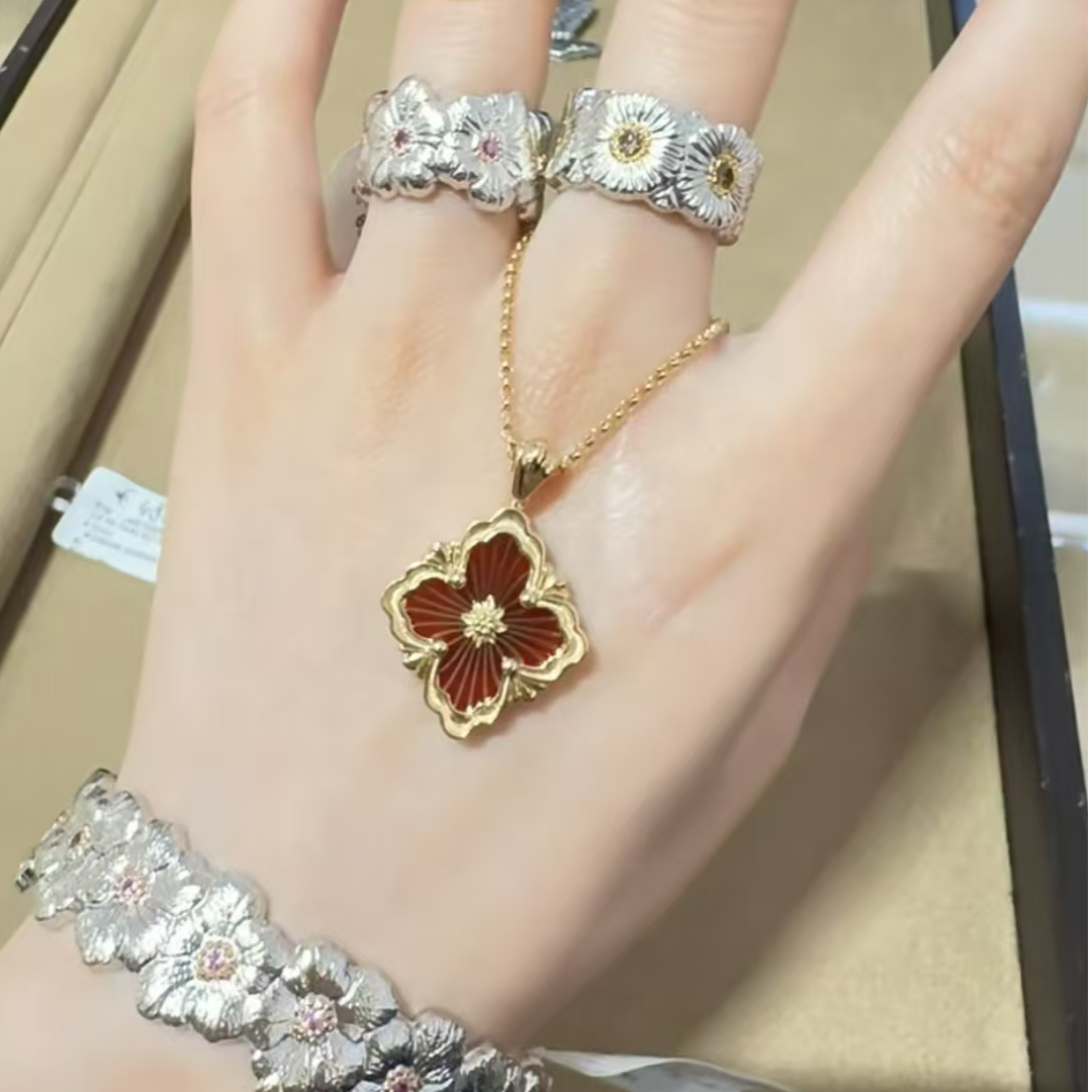 99新 BUCCELLATI/布契拉提 青奢荟/布契拉提大号红项链尾款88534