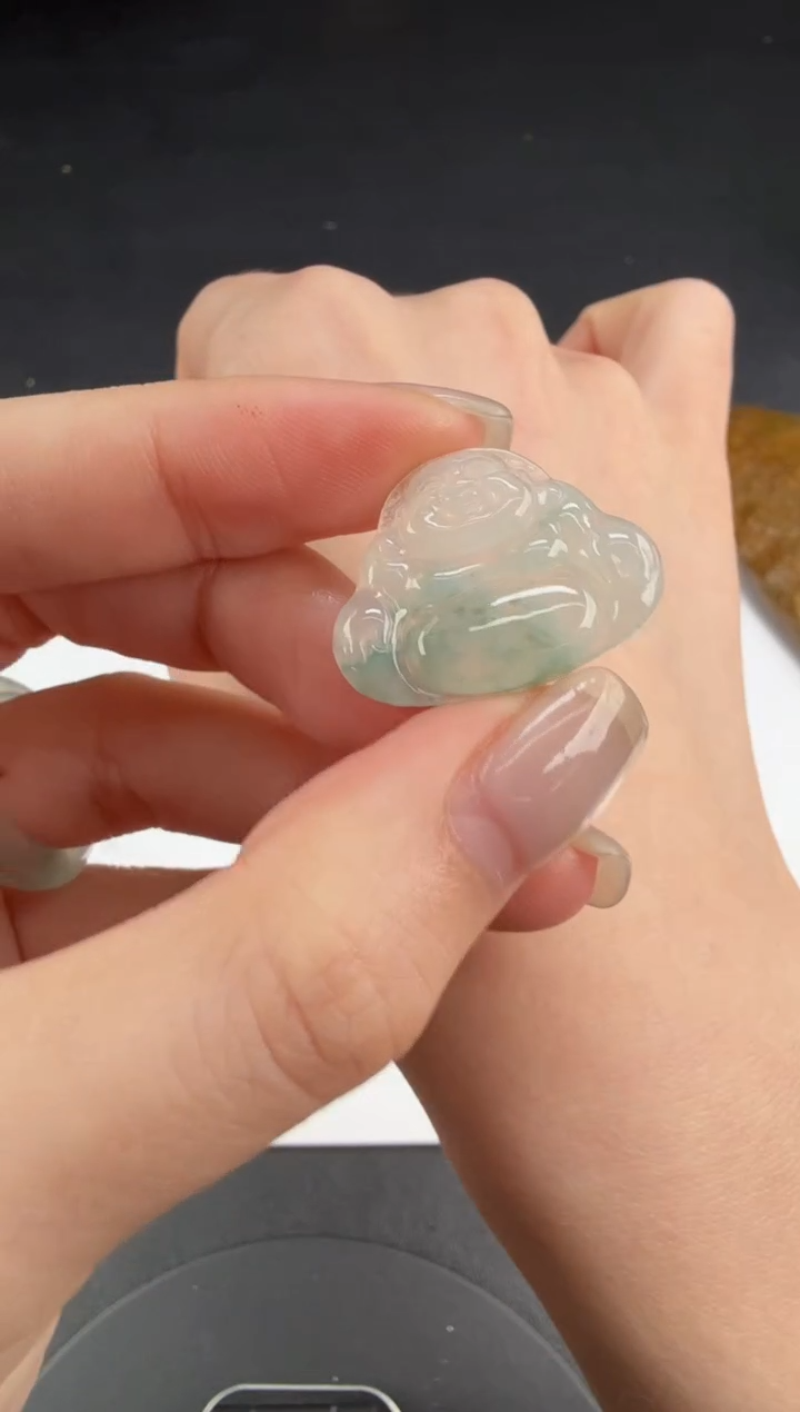吊坠(不含链)未镶嵌翡翠翡翠饰品-143