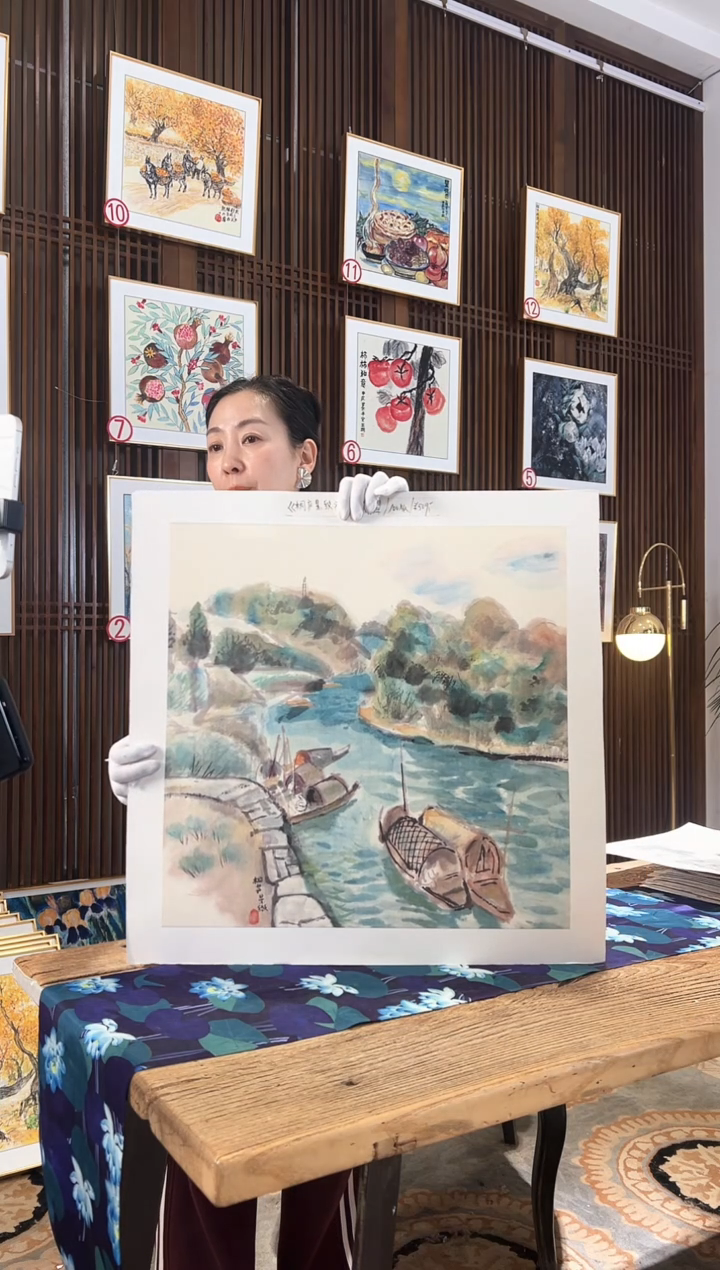 版画耿玉琨名章限量版画S