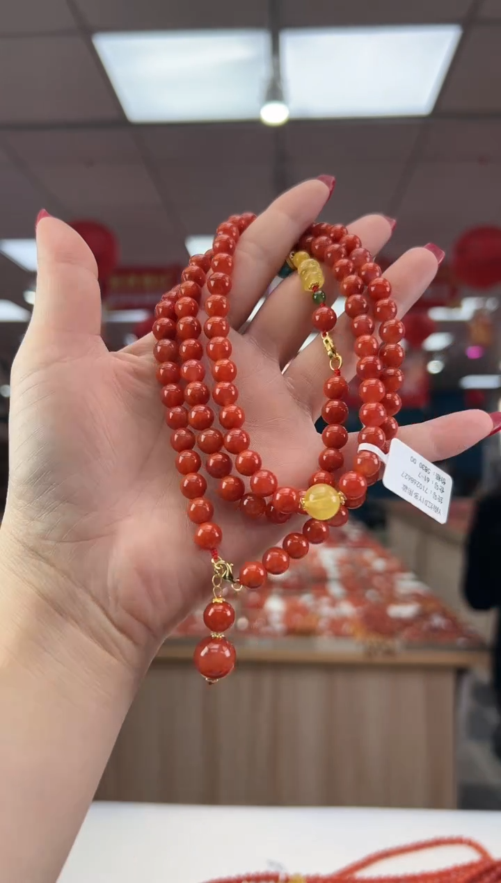 【闪购商品】南红玛瑙珠串未镶嵌多样发其一/7/710268627