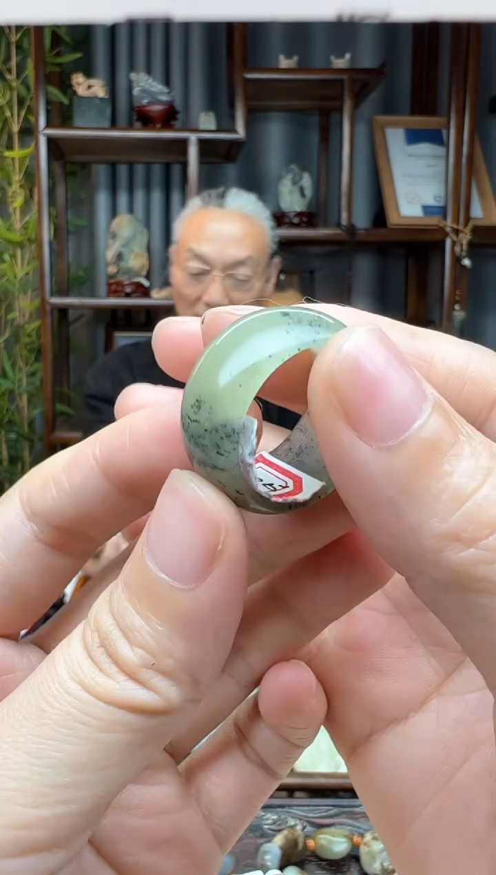 【闪购商品】和田玉颈饰未镶嵌戒圈  19.8