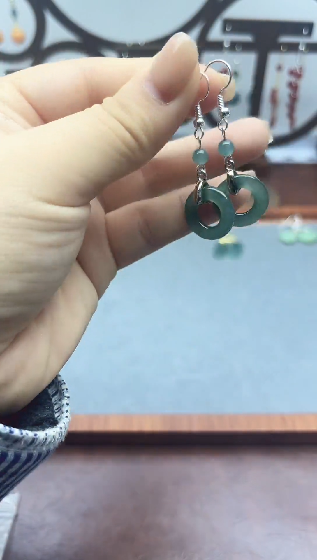 未镶嵌翡翠耳饰831000