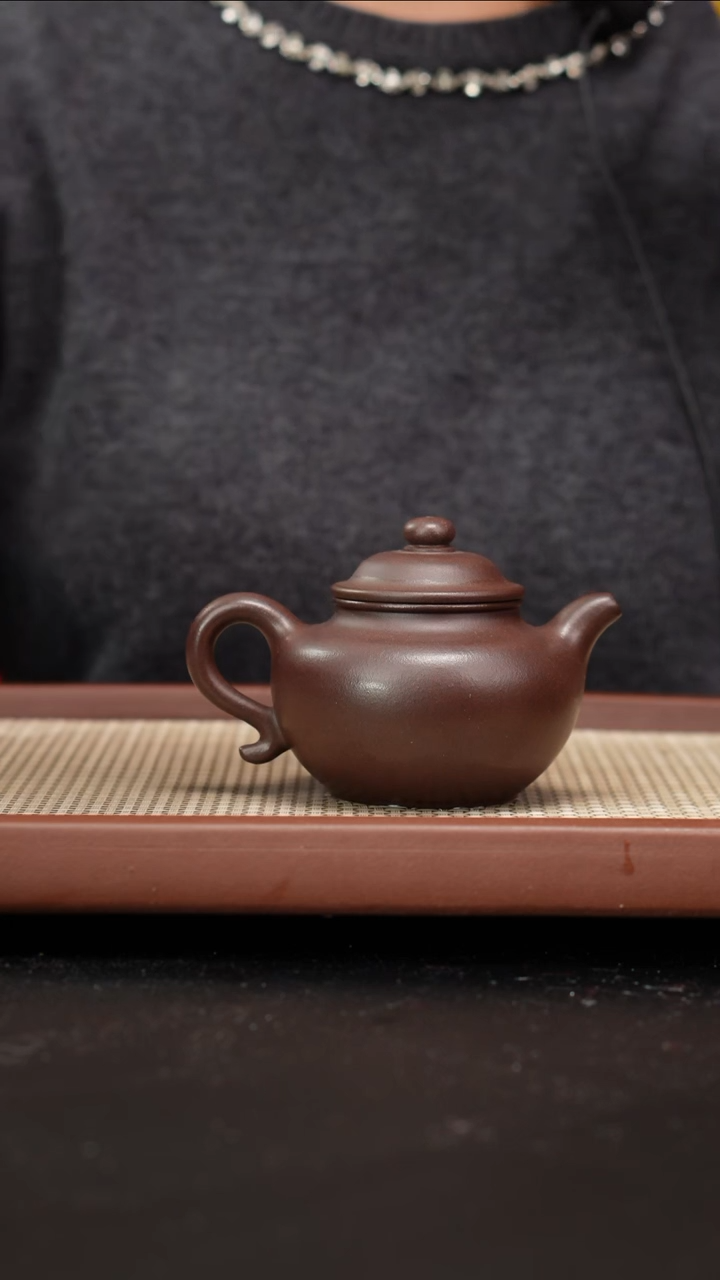 【闪购商品】紫砂茶壶铁芯老紫莲子