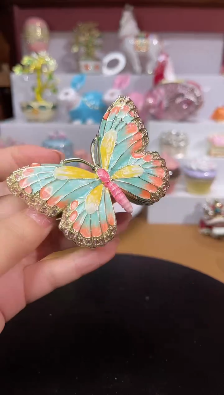 【闪购商品】易尚宝珐琅彩首饰盒