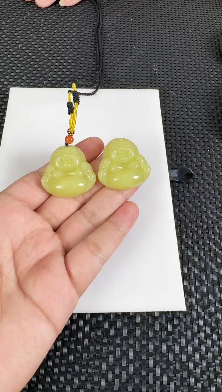 【闪购商品】和田玉吊坠未镶嵌约35MM多样性发一