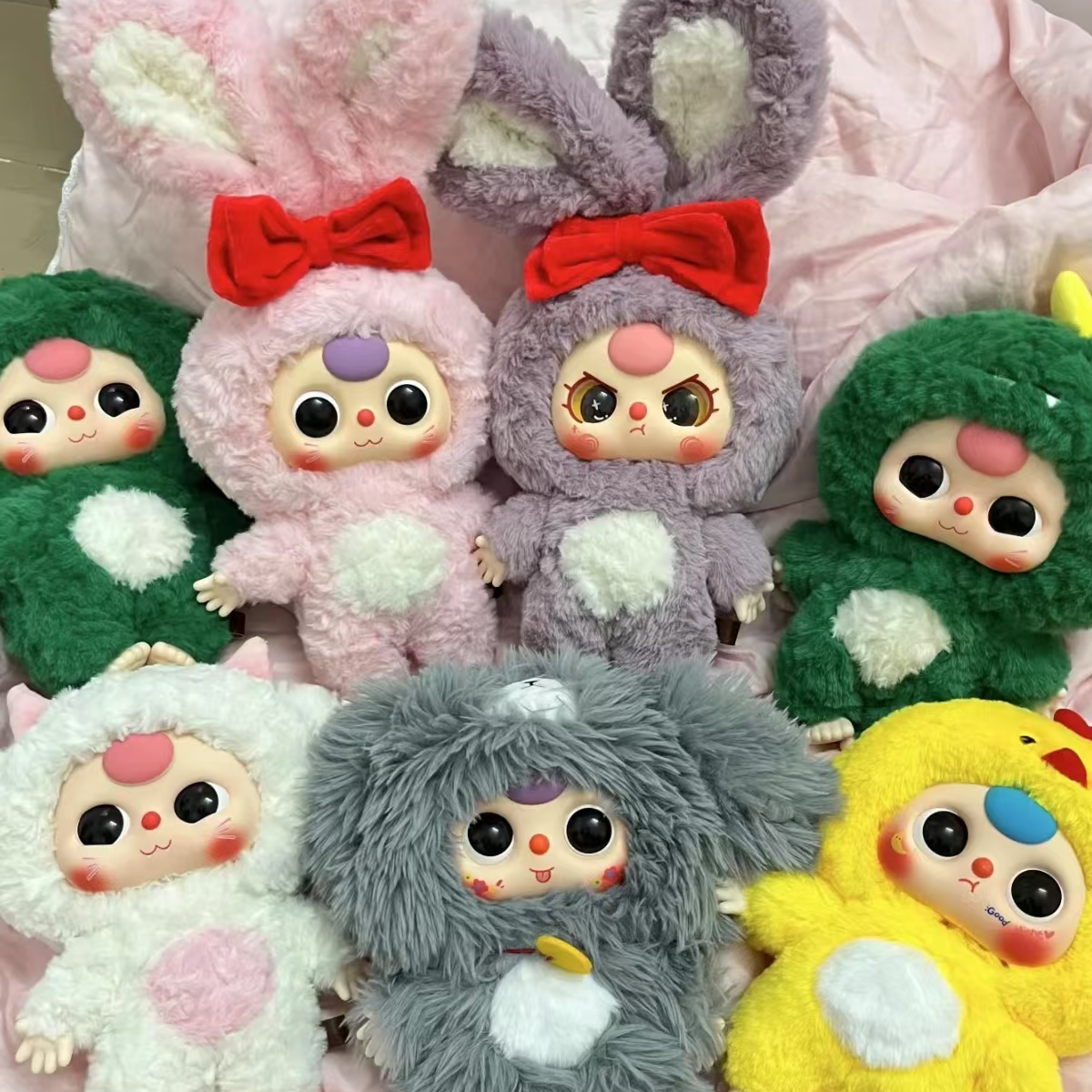 【辣辣专属踩后四】欧娃三岁400%大体初代系列毛绒盲盒