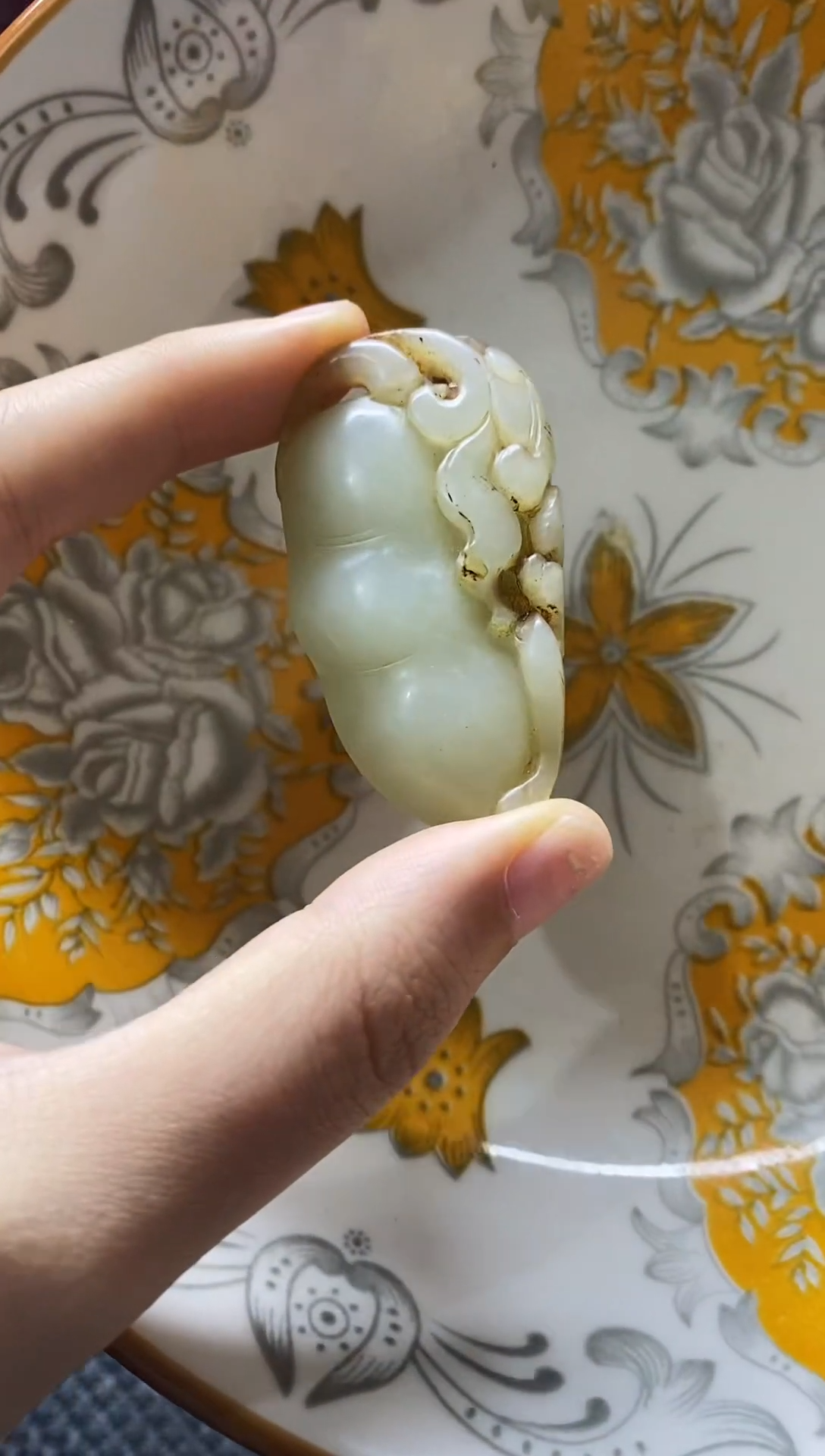 瓷片瓷片 瓷器 摆件 1个