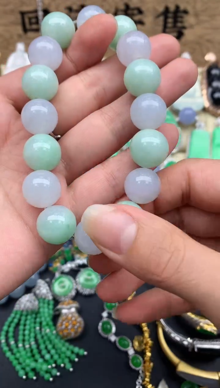 【闪购商品】翡翠手串未镶嵌81-中国好珍宝