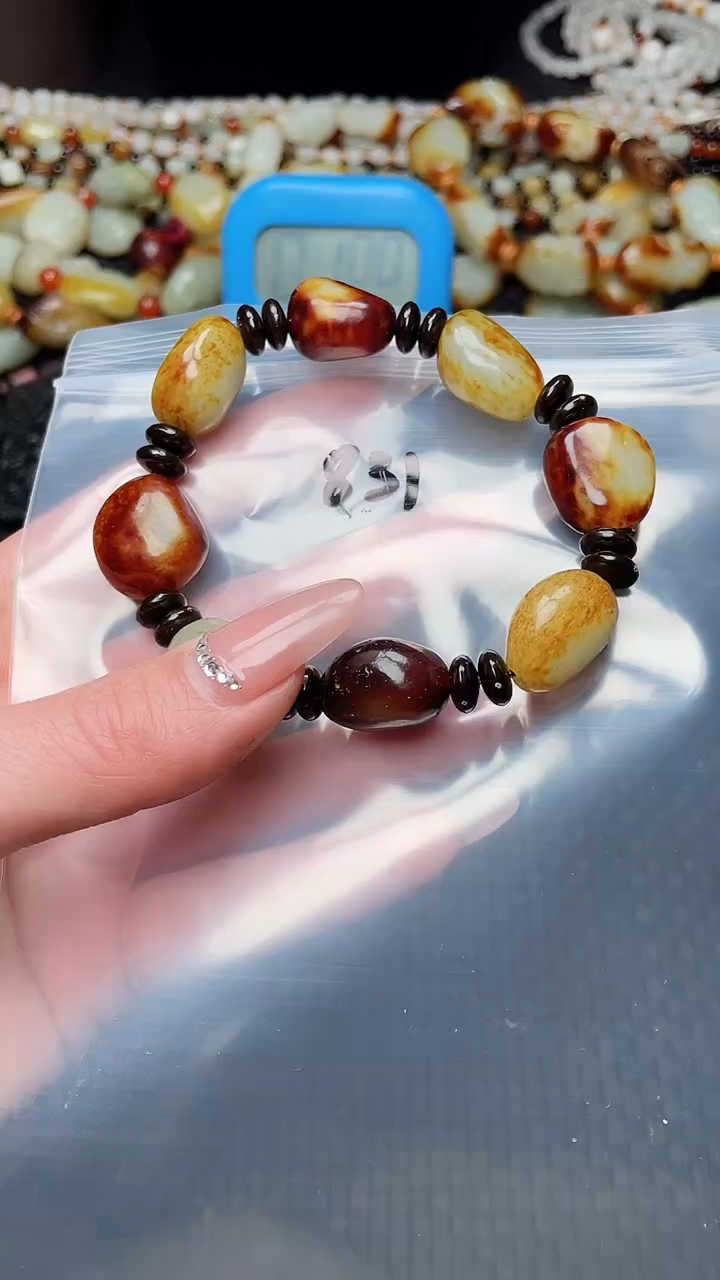 【闪购商品】和田玉手串未镶嵌新疆和田玉手串831