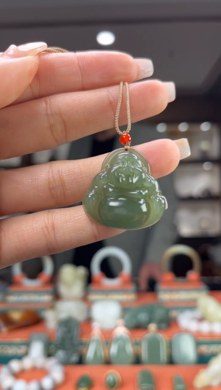 【闪购商品】和田玉颈饰未镶嵌佩佩28mm左右