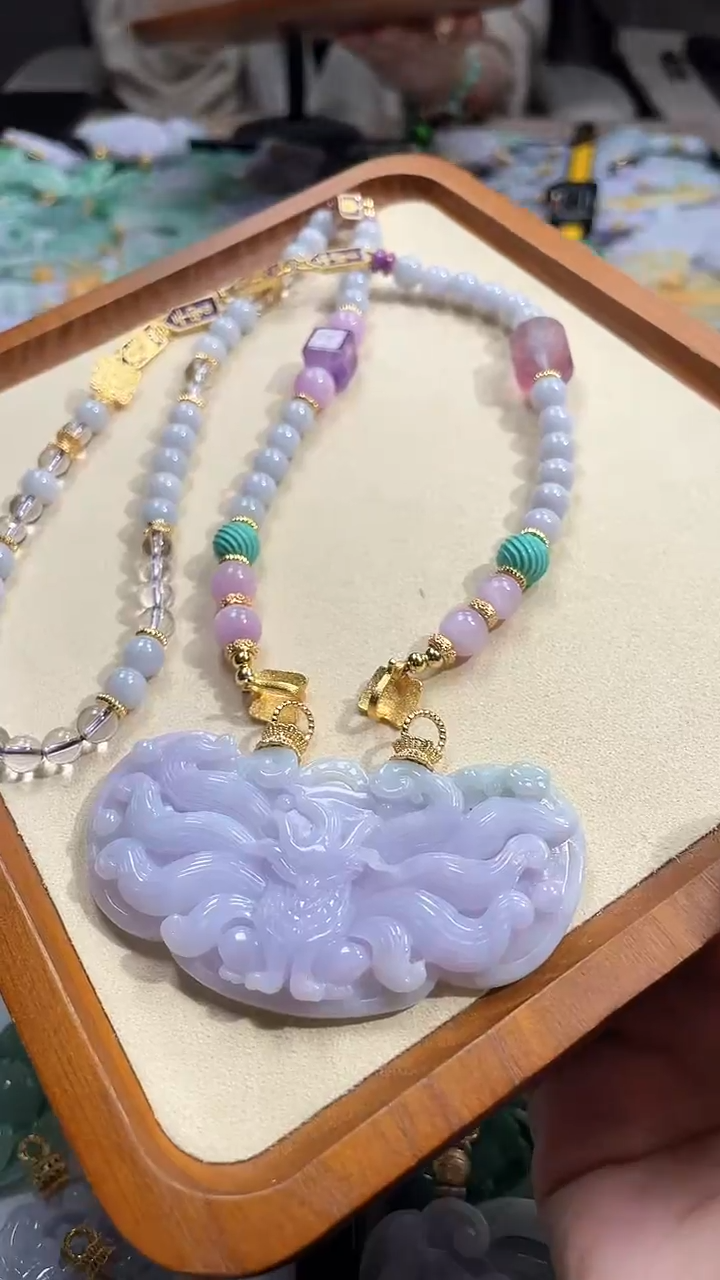 【闪购商品】翡翠颈饰未镶嵌吊坠