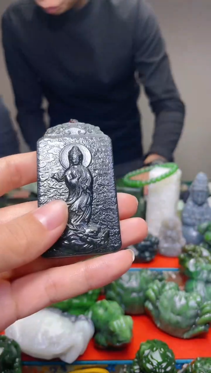 颈饰未镶嵌和田玉1129