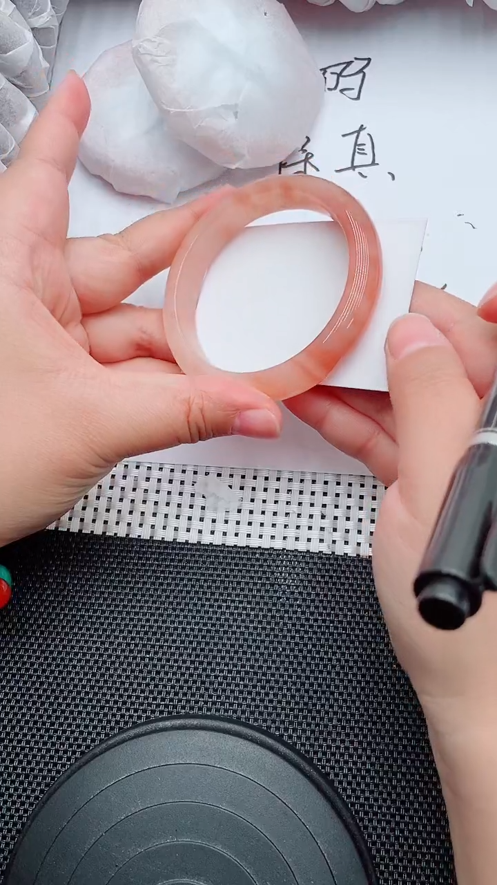 未镶嵌手镯石英质玉66-58-59