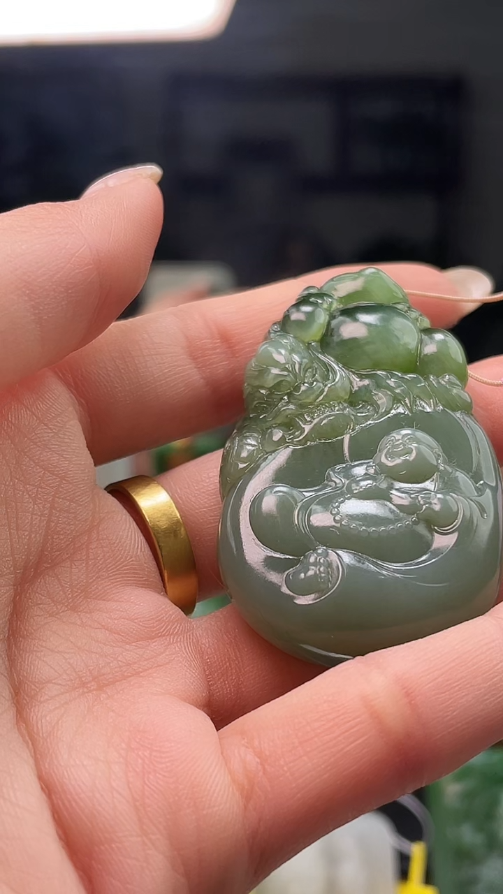 颈饰未镶嵌和田玉QQ12.22多样性拍一发一39