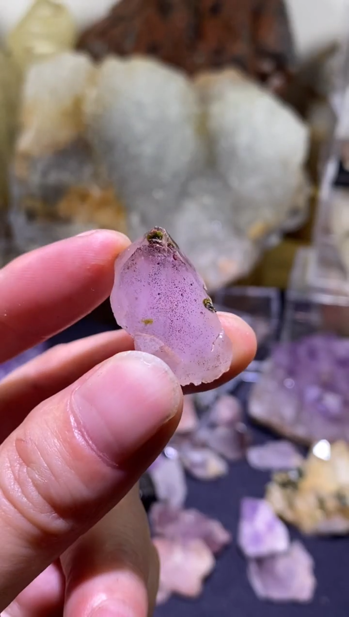 未镶嵌珠宝半成品水晶42号四川美姑超七花园水晶