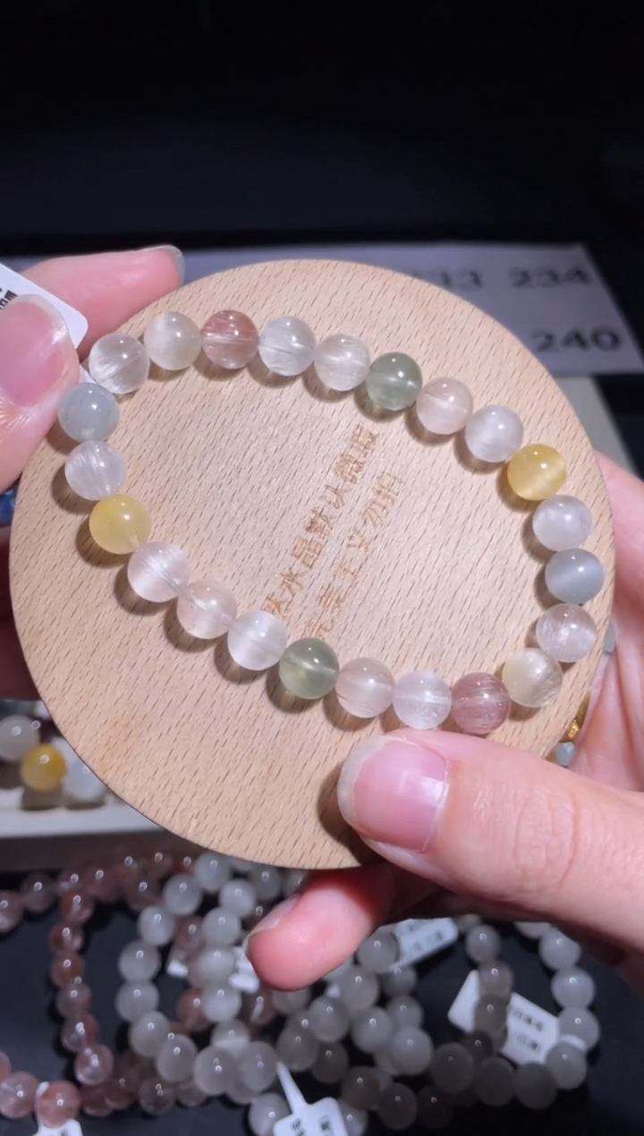 未镶嵌手链水晶230号多样性发一 Q 8+