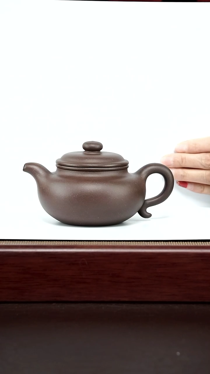 【闪购商品】紫泥茶壶底槽青300毫升