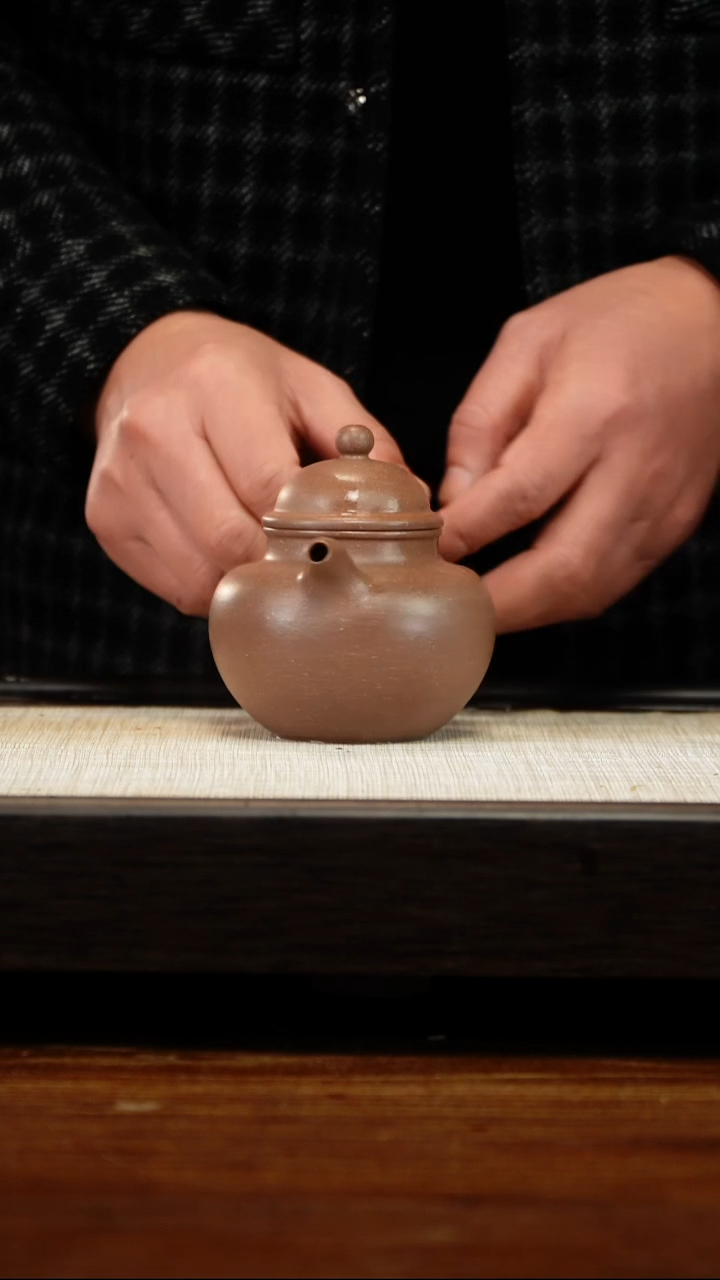 茶壶紫砂凌***上老段掇球