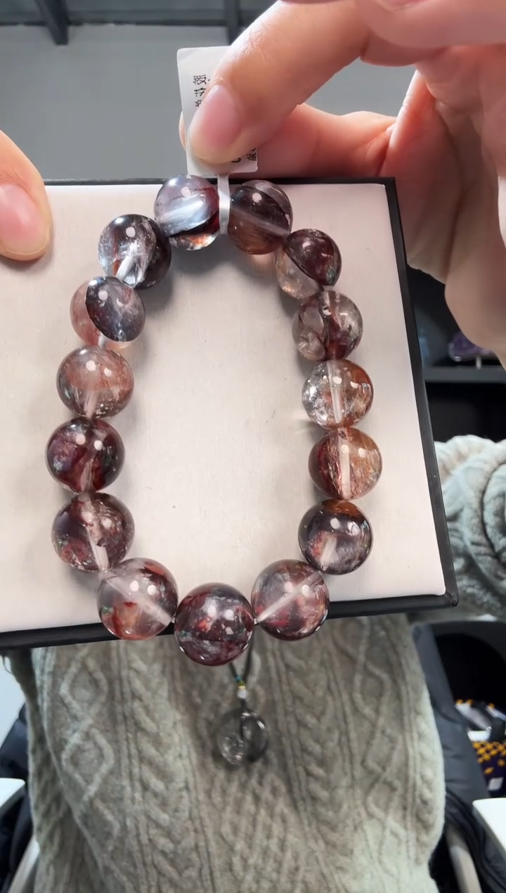 未镶嵌手链水晶优0822 约14mm