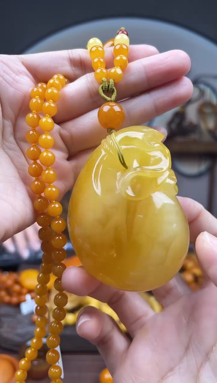 裸石琥珀未镶嵌首饰 假1赔4（多样性发货1件