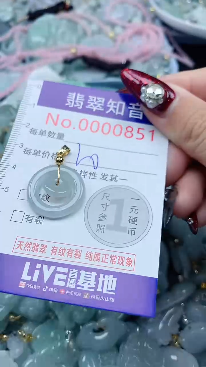 颈饰未镶嵌翡翠851