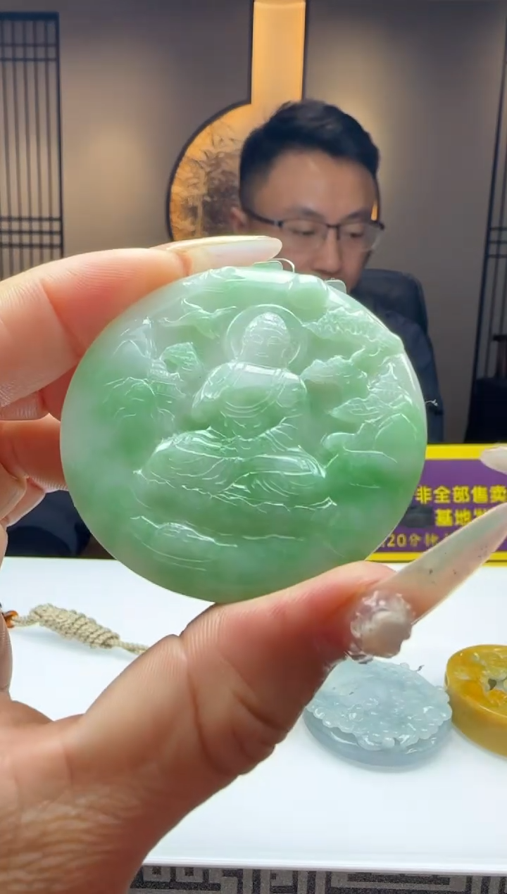 颈饰未镶嵌翡翠Q02248翡翠