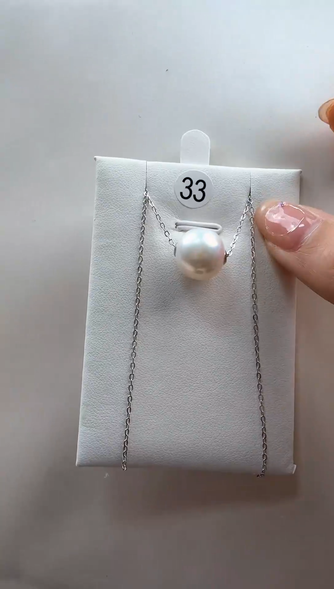 【闪购商品】淡水珍珠吊坠(赠链)18K金镶嵌12-13mm淡水路路通吊坠