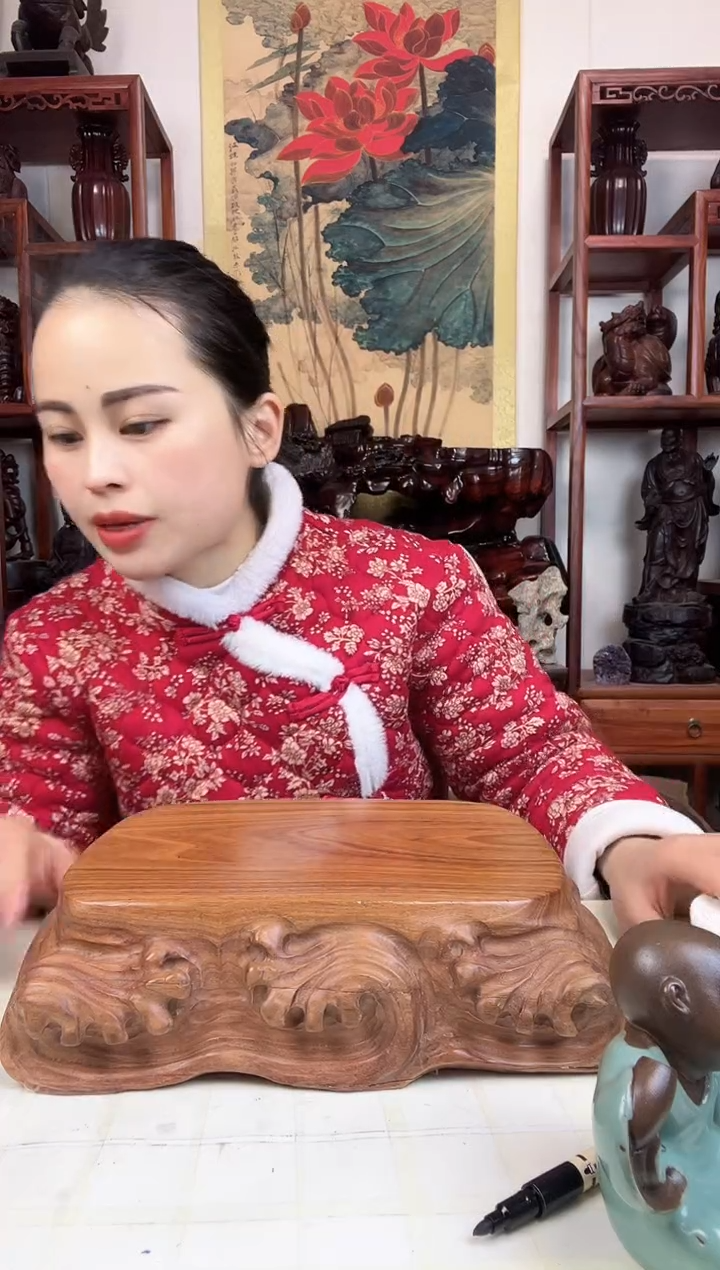 【闪购商品】木臻宝工艺随行底座