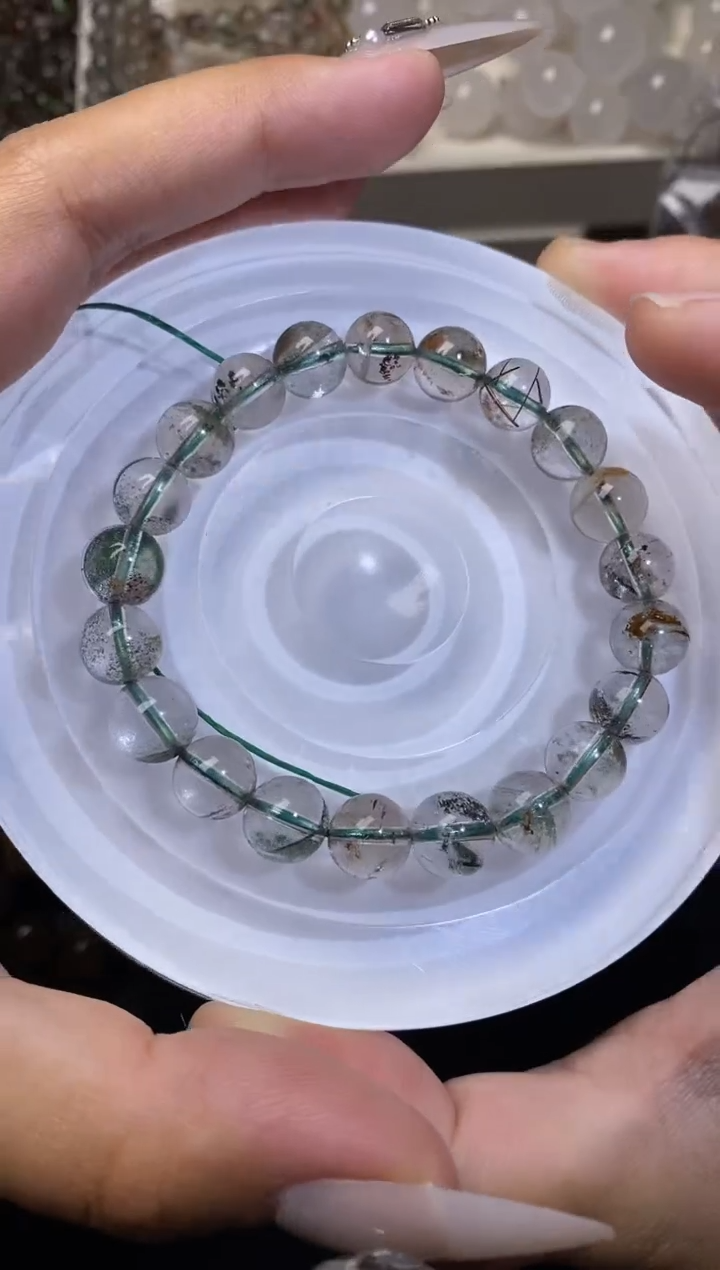 未镶嵌手串水晶幽灵