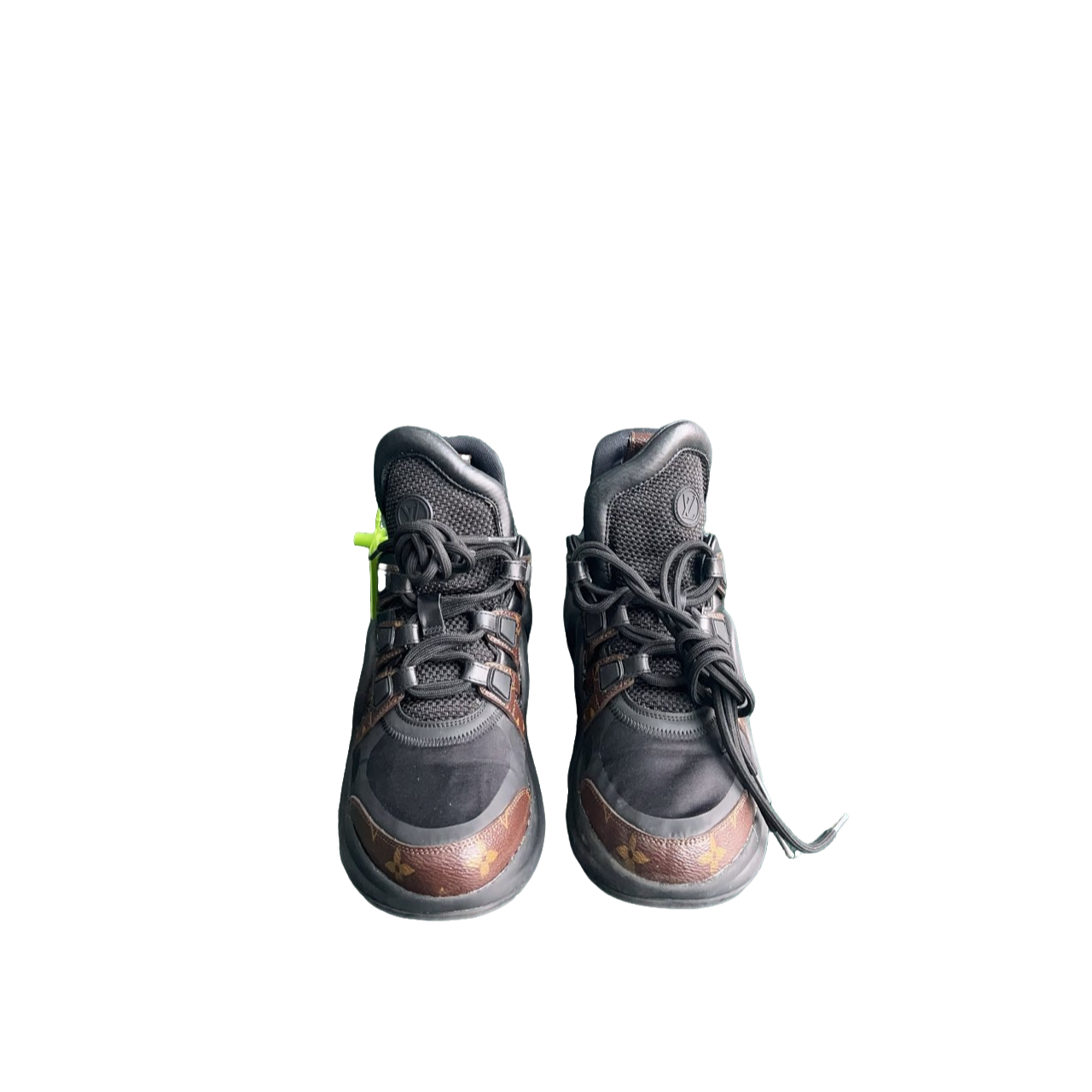 95新 LouisVuitton/路易威登 LV Archlight黑老花老爹鞋 38码