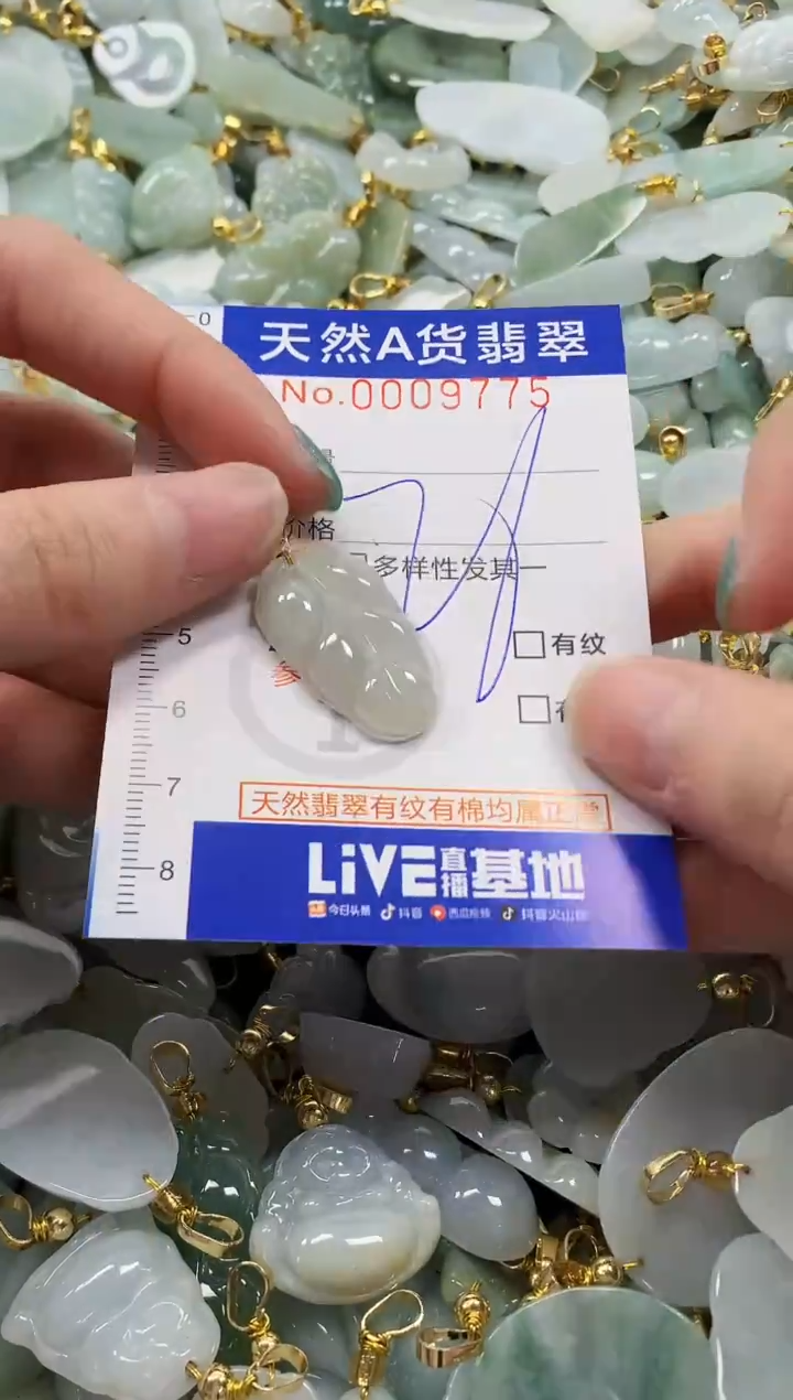 未镶嵌挂件翡翠纯天然a货翡翠