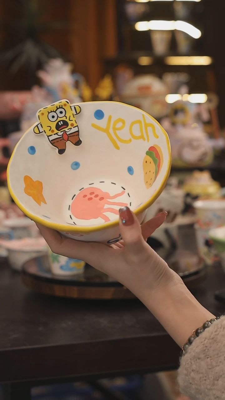 景德镇釉下彩绘设计师款式陶瓷