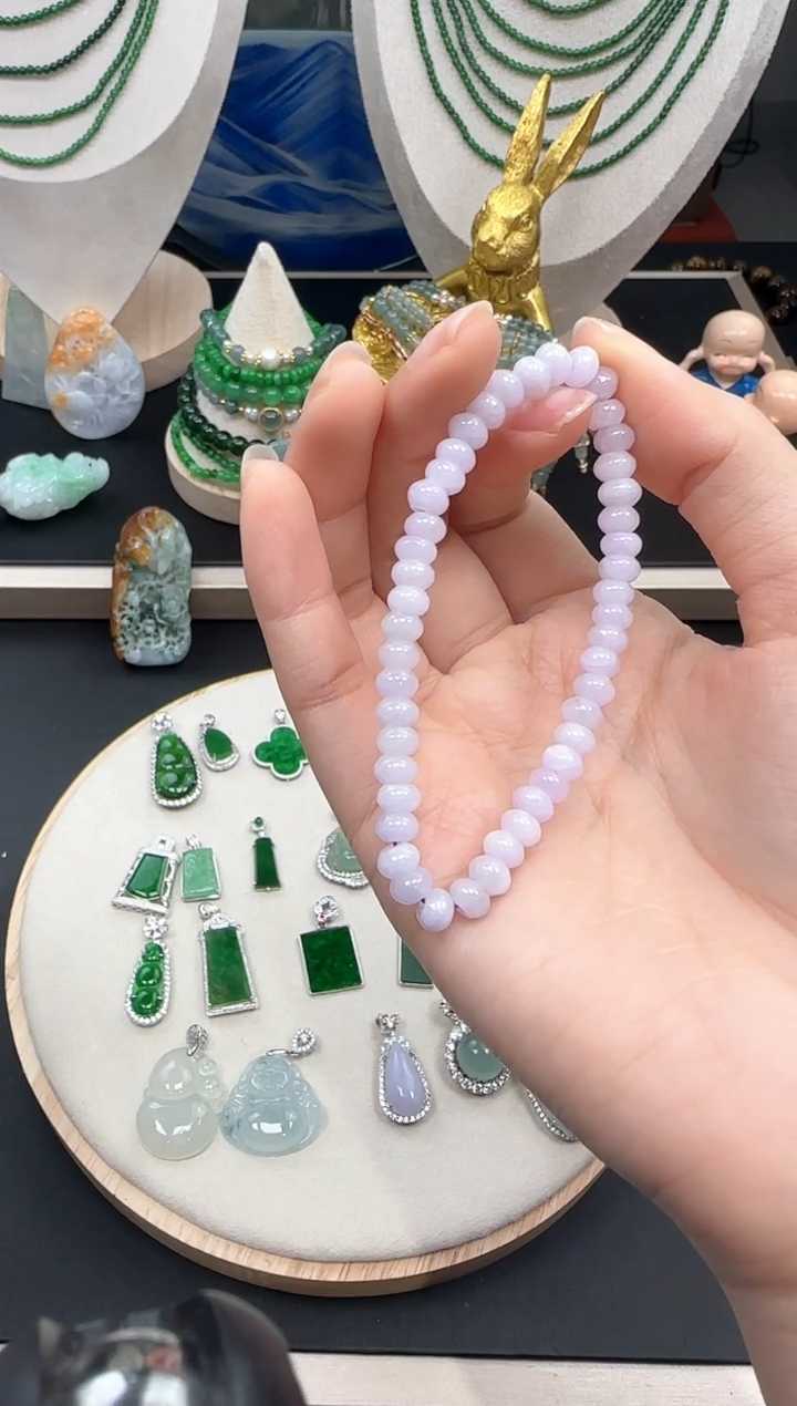 【闪购商品】翡翠手串未镶嵌【海莎一口翠】翡翠手串1