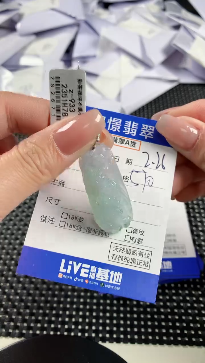 【闪购商品】翡翠颈饰未镶嵌翡翠44