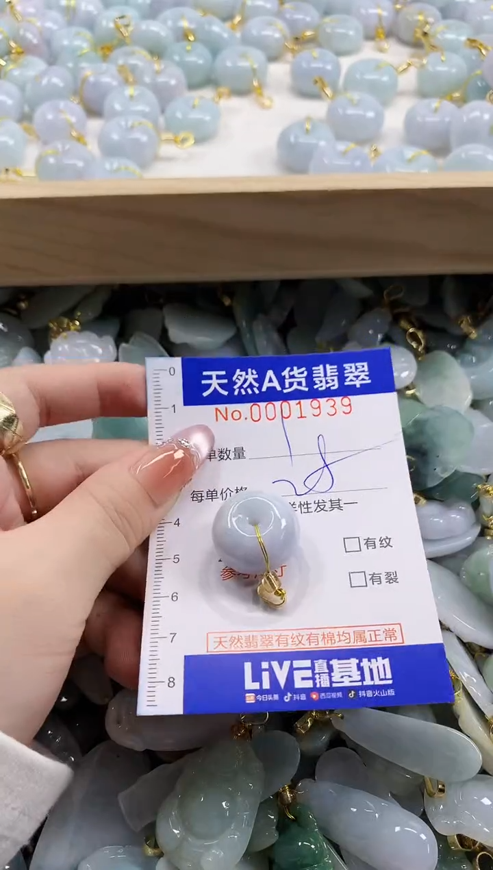 颈饰未镶嵌翡翠r***d天然A货翡翠