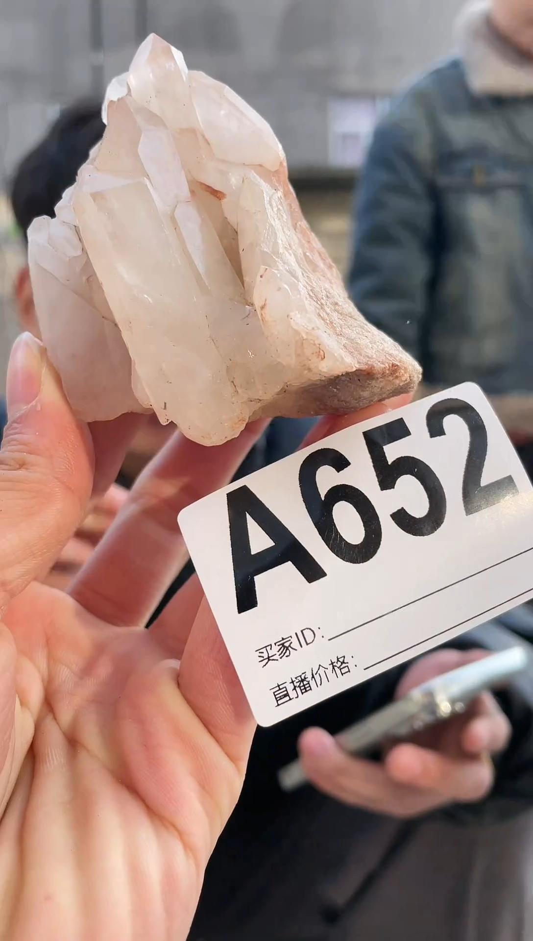 【闪购商品】水晶摆件未镶嵌水晶  652