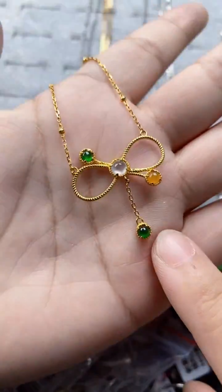 翡翠戒指银S925镶嵌5555     1