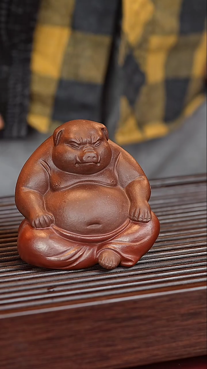 茶壶紫砂原矿高端紫砂----猪八戒