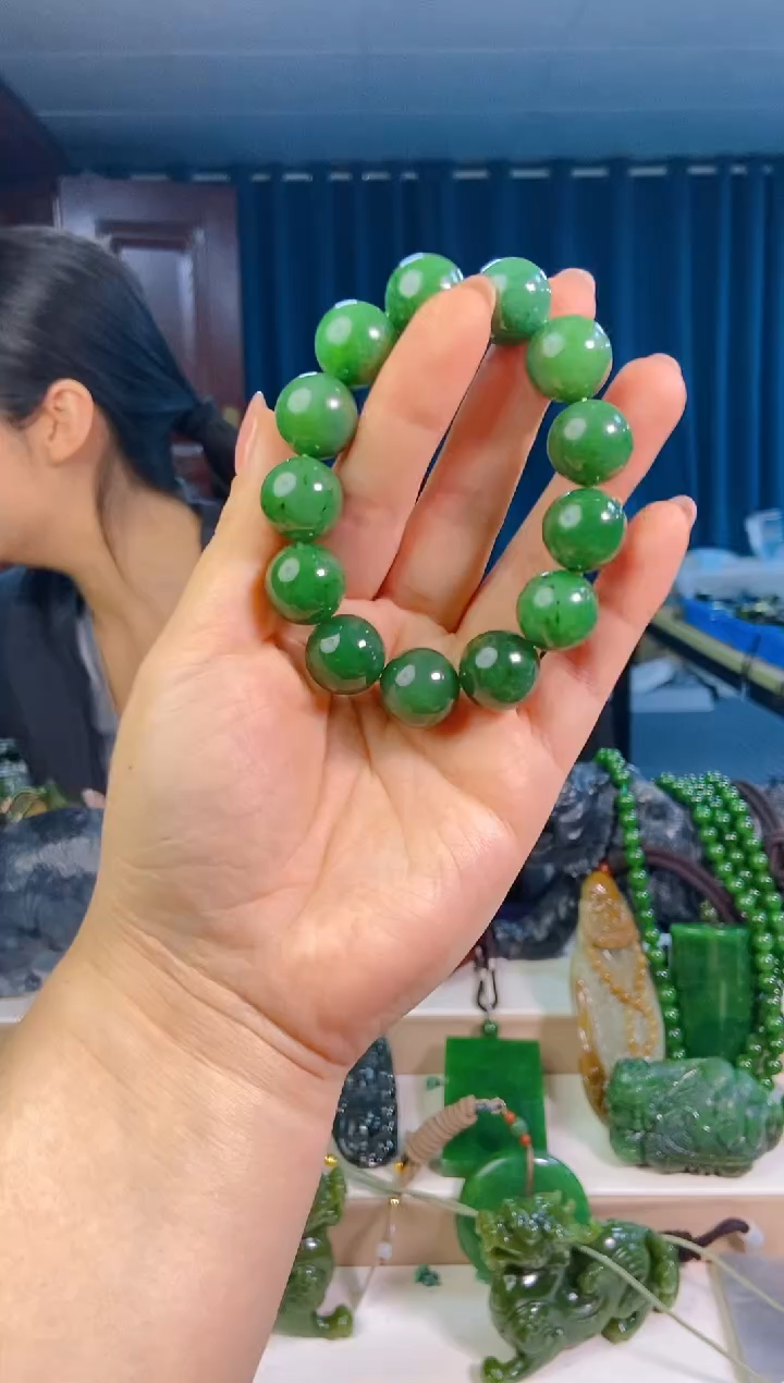 和田玉未镶嵌挂件1