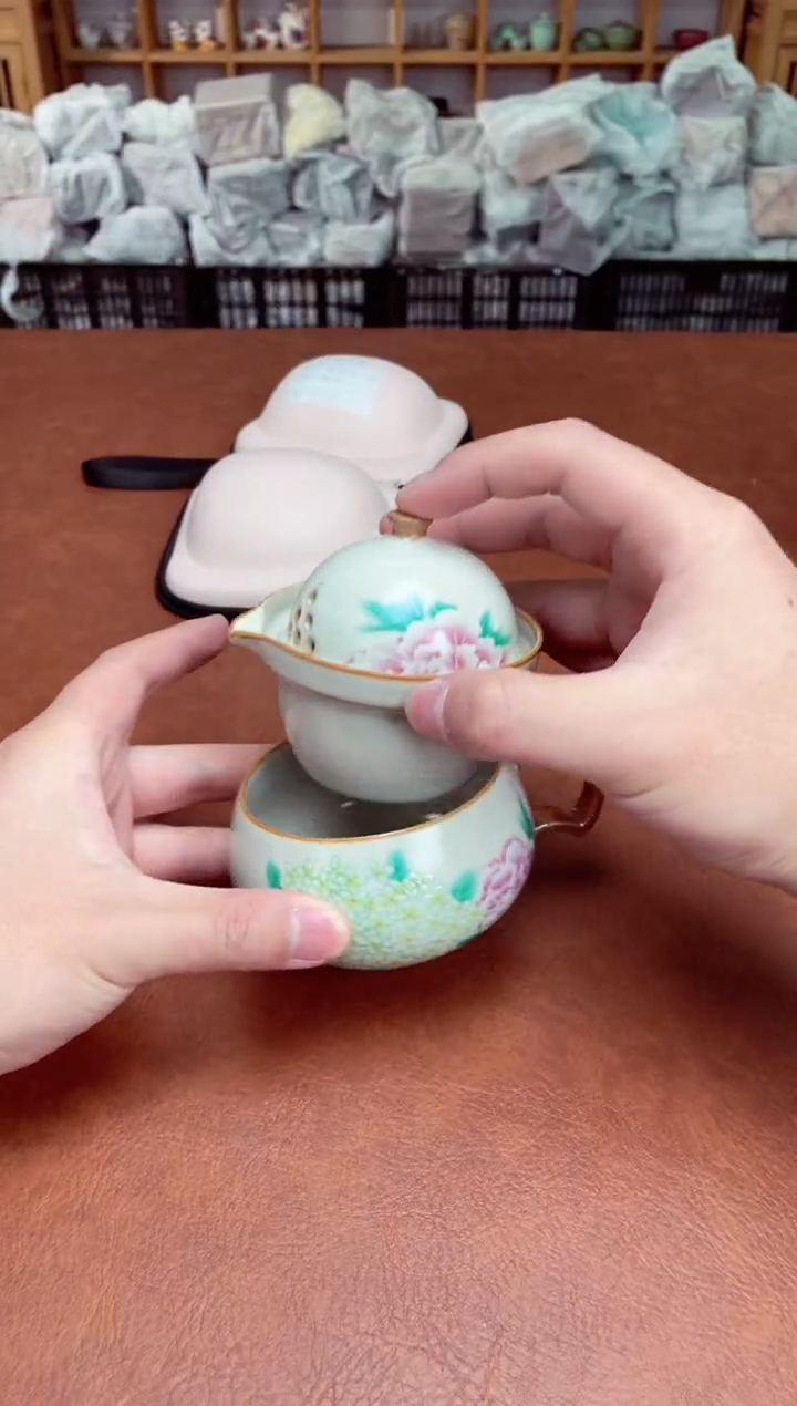 【闪购商品】摆件高端瓷器易仟杯茶器