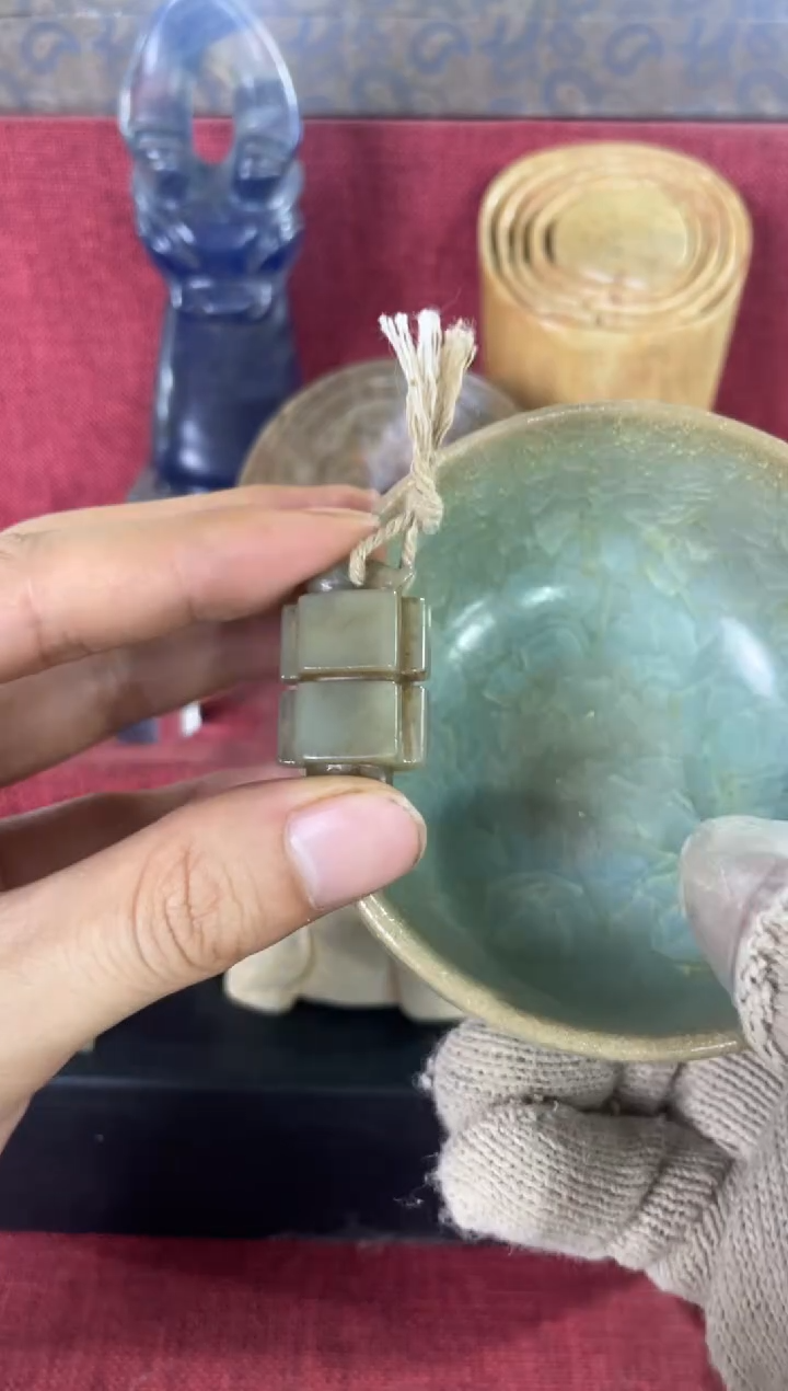 瓷片手工，手绘，陶瓷