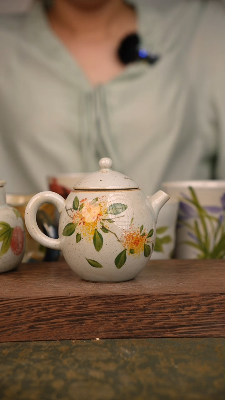 摆件泥垚手作 景德镇手工手绘器物