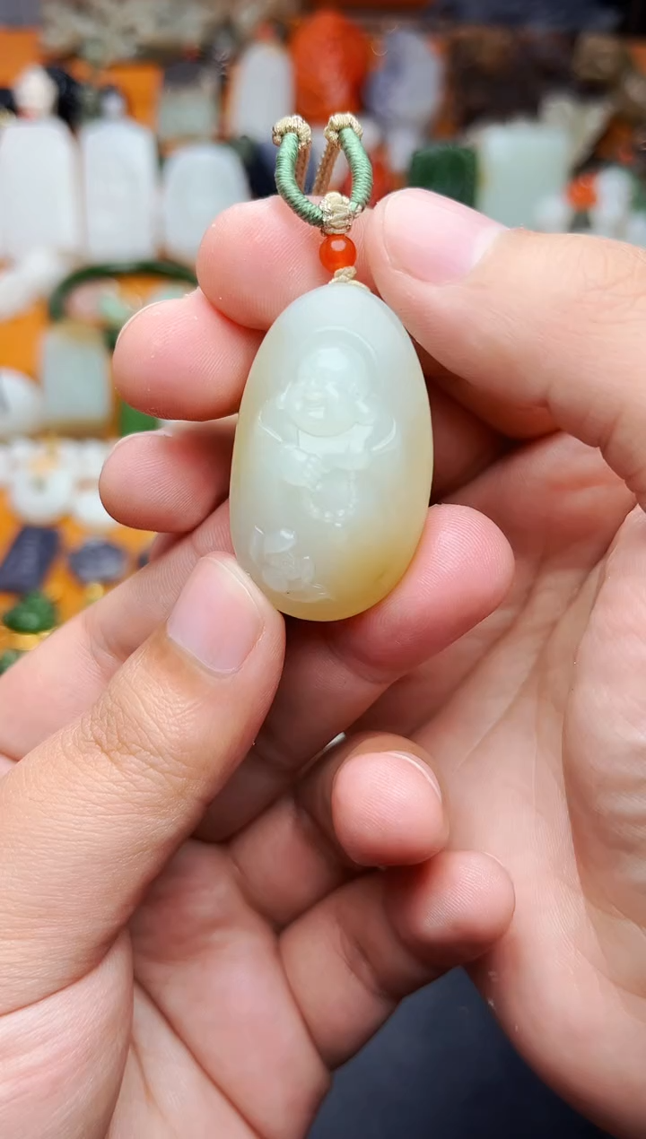 【闪购商品】和田玉颈饰未镶嵌佛公01